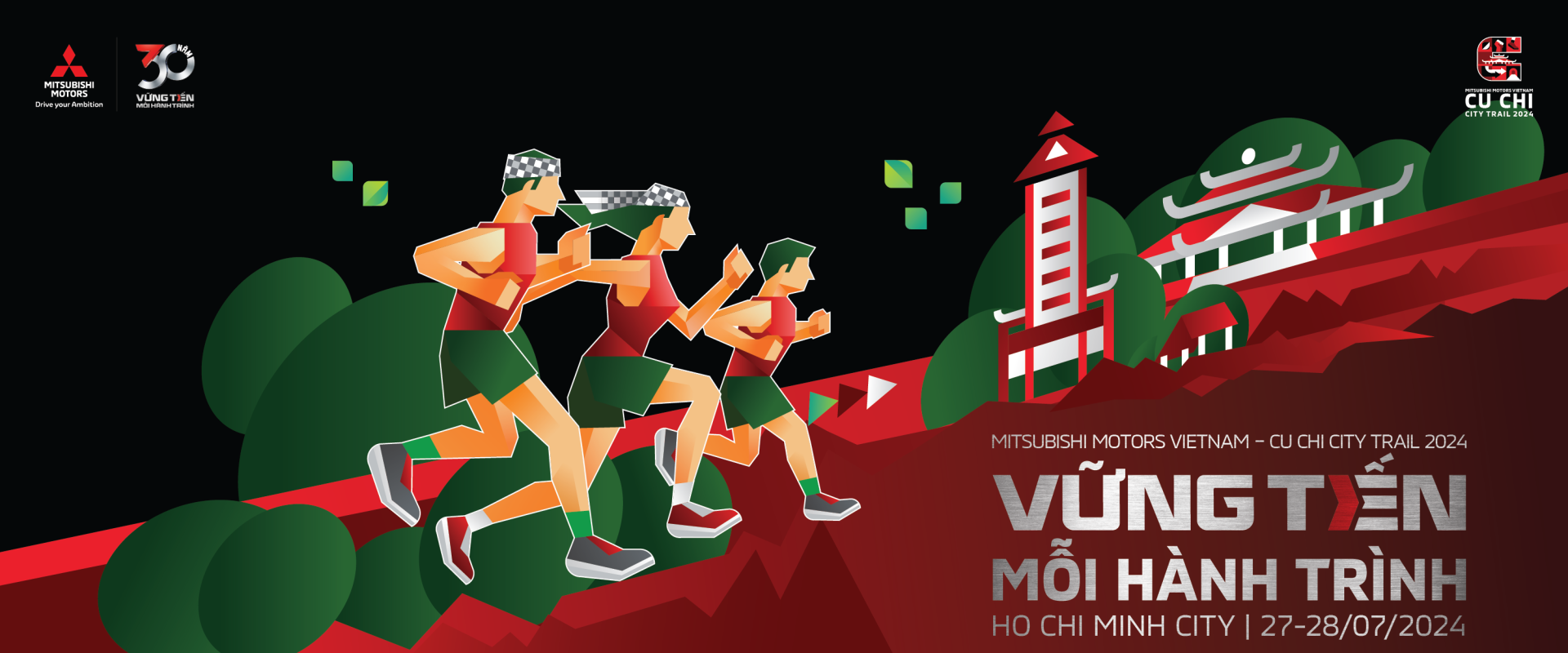 Mitsubishi Motors Vietnam - Cu Chi City Trail 2024