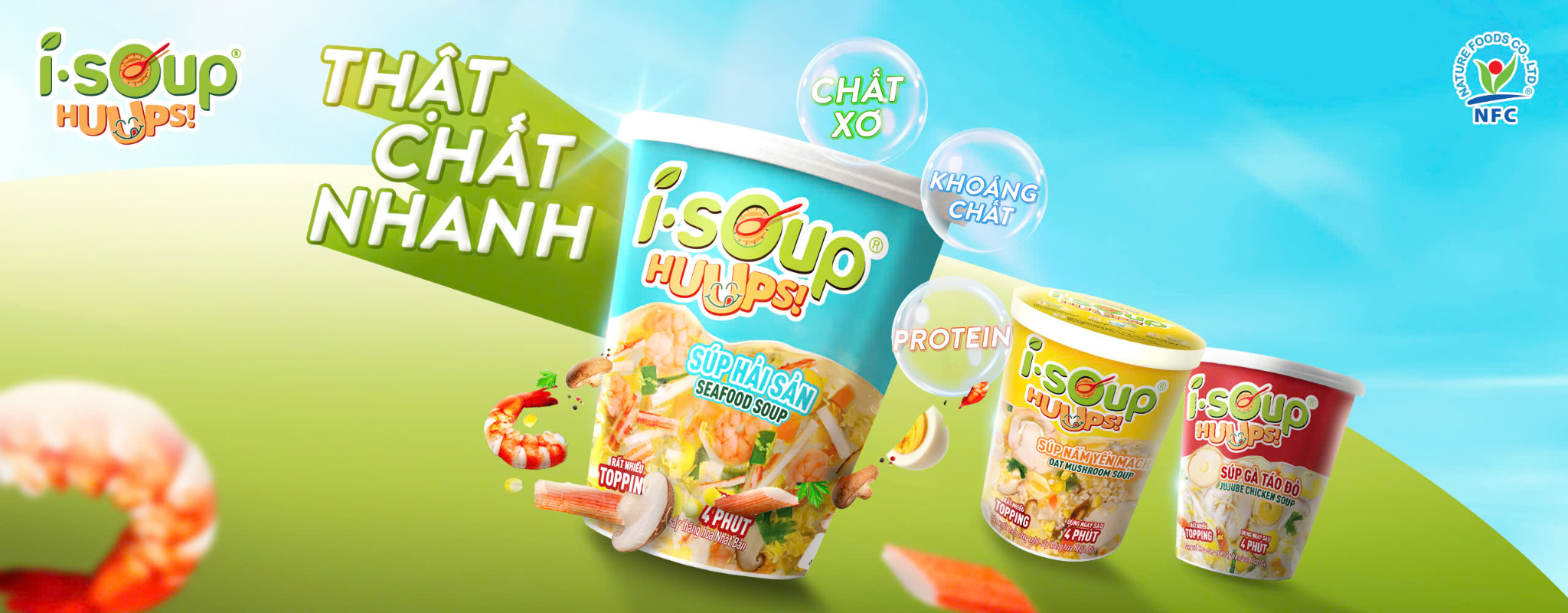 SÚP ĂN LIỀN ISOUP HUUPS! - MÓN ĂN NHẸ THÍCH HỢP CHO CÁC RUNNERS SÚP ĂN LIỀN ISOUP HUUPS! - MÓN ĂN NHẸ THÍCH HỢP CHO CÁC RUNNERS